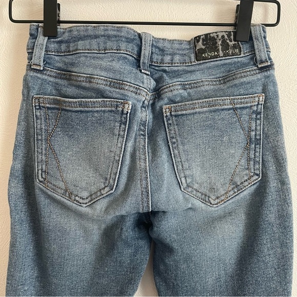 Kendall + Kylie distressed the ultra babe skinny jeans size 1/25 - Picture 8 of 13